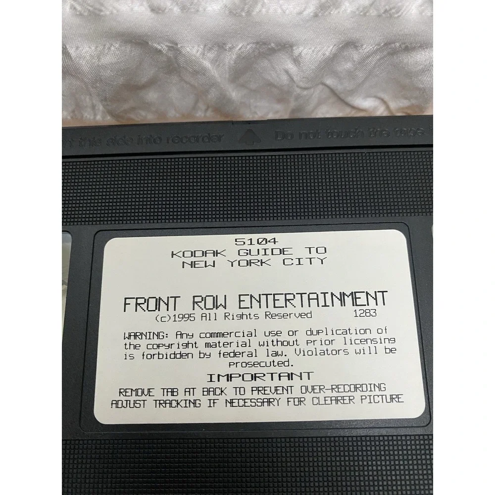 KODAK-Guide to New York City VHS Tape